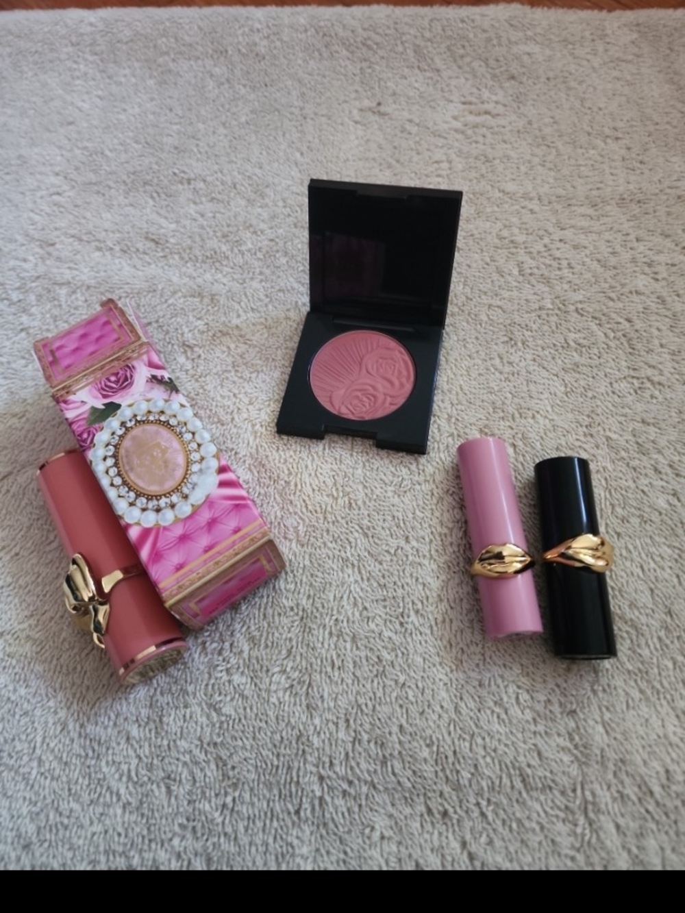 Pat McGrath Rose Pink Blush & Lipstick Set